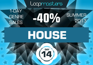 40% off Loopmasters House packs