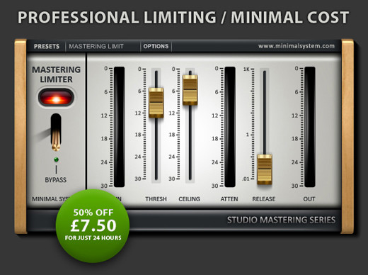 Minimal System Mastering Limiter