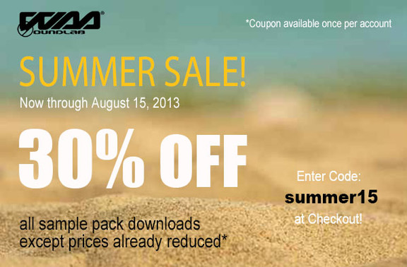 WaaSoundLab Summer Sale