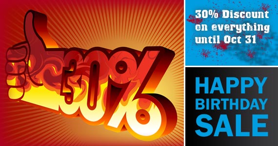 Loopbased Happy Birthday Sale