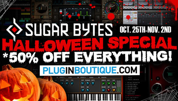 Sugar Bytes 50% off at Plugin Boutique