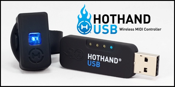 hot hand usb wireless midi controller