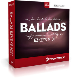 Toontrack Ballads EZkeys MIDI