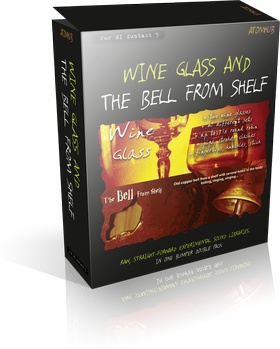VST Buzz Wine Glass and The Bell from Shelf