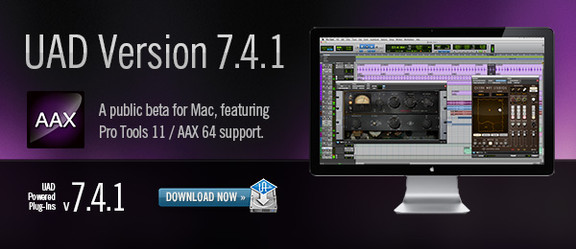 Universal Audio UAD Software v7.4.1