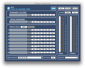 Audiomeals Plug-In Channel Strip