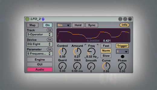 Robert Henke LFO 2.0 for Ableton Live