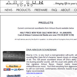 Arksun-Sound New Year Sale