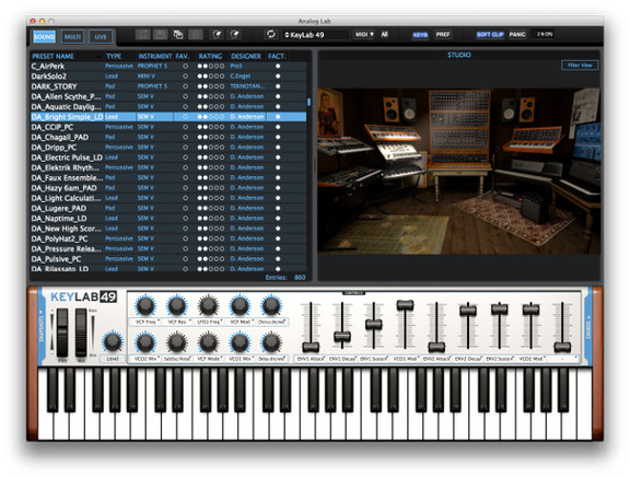 Arturia Analog Lab 5.7.3 for android download