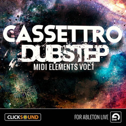 Cassettro Dubstep MIDI Elements Vol 1