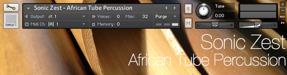 Soniz Zest African Tube Percussion