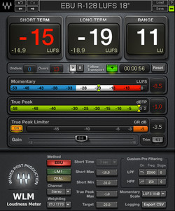 Waves WLM Plus Loudness Meter