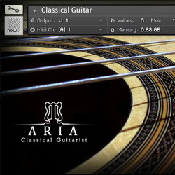 Aria Classical Guitarist