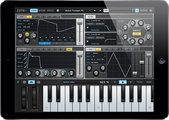 Cakewalk Z3TA+ for iOS