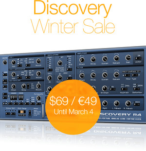 discoDSP Discovery Synth Winter Sale