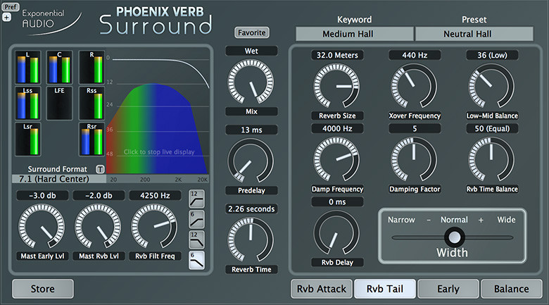 PhoenixVerb Surround