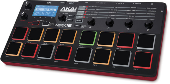 Akai Pro MPX16 sample recorder & player introduced
