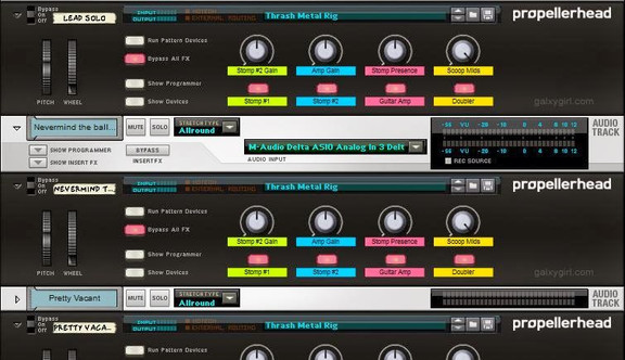 Audiotechracy Guitar Patches for Reason