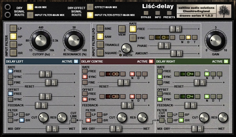 Saltline Lisc-delay