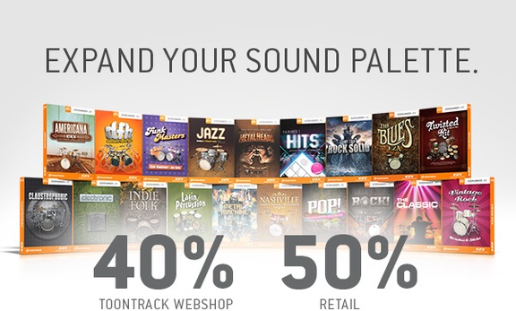 Toontrack EZX Sale