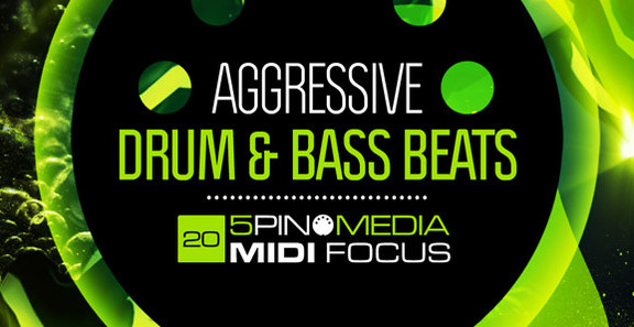 5Pin Media Aggressive Drum & Bass Beats