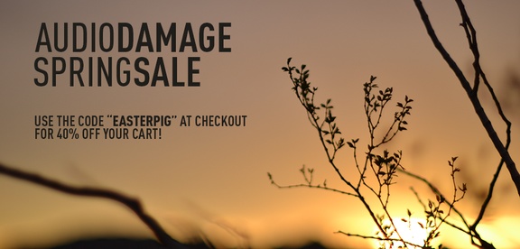 Audio Damage Spring Sale 2014