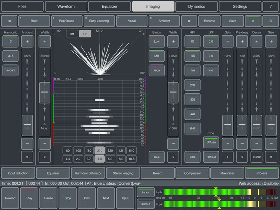 Audio Mastering for iPad