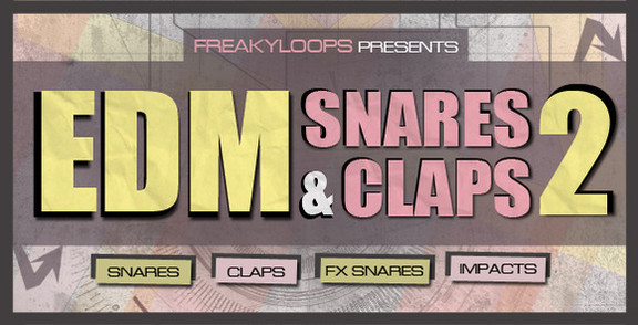 EDM Snares & Claps 2