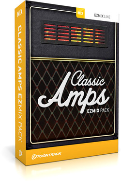 Toontrack Classic Amps EZmix Pack