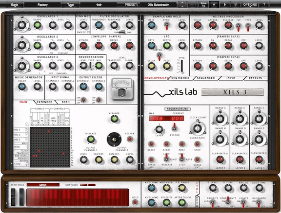 XILS 3 synthesizer