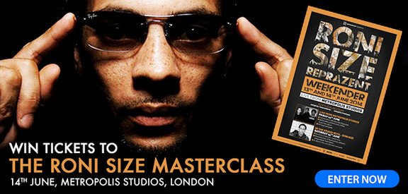 Roni Size Masterclass ticket giveaway