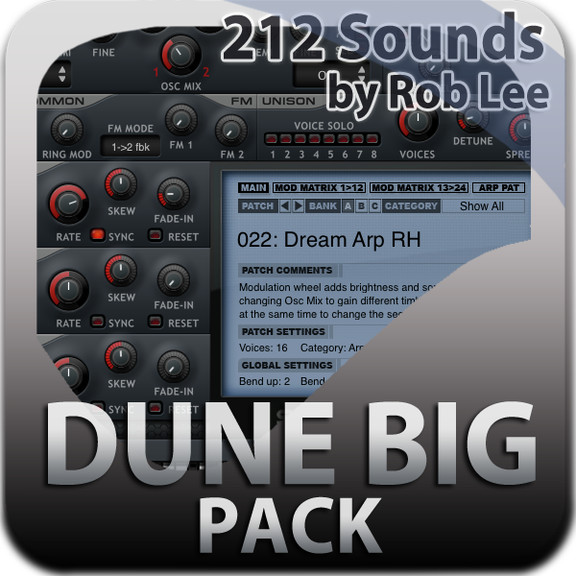 Rob Lee Music DUNE Big Pack