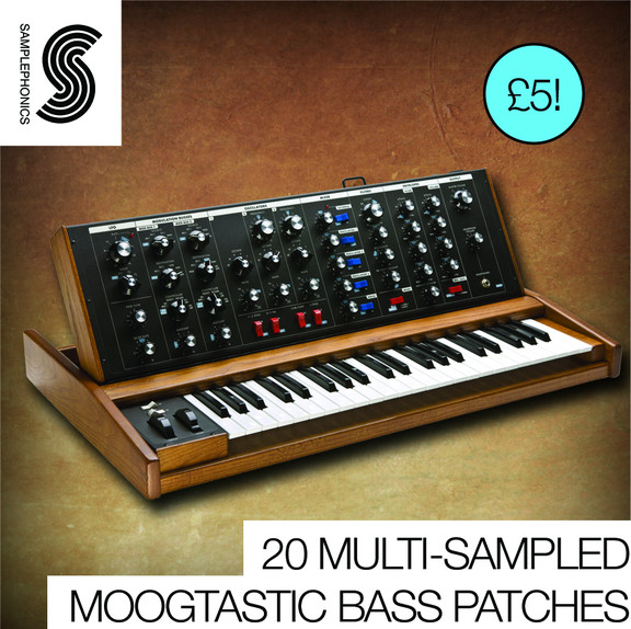 Samplephonics 20 Multi-Sampled Moogtastic Bass Patches