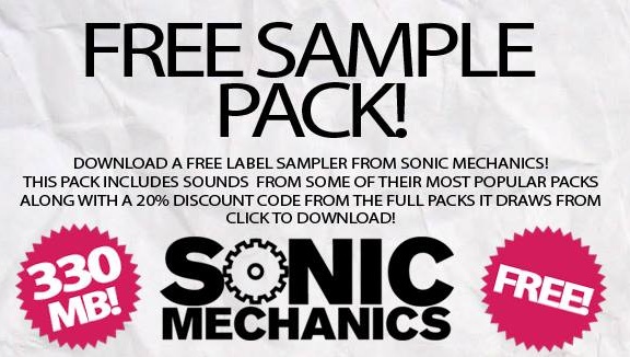 Sonic Mechanics sample pack