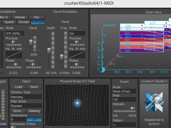 accSone crusherX-Studio! 5