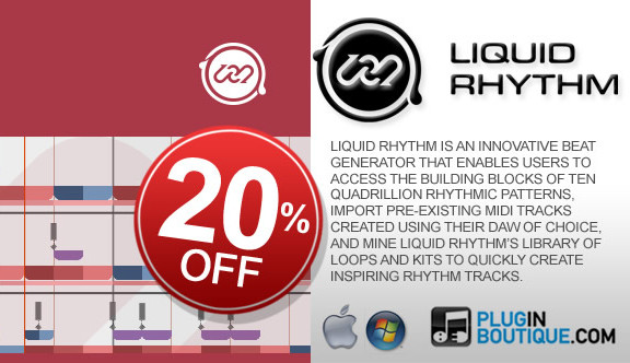 20% off Liquid Notes at Plugin Boutique