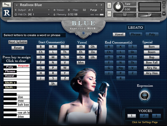 RealiTone Realivox Blue