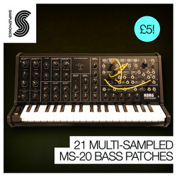 Samplesphonics 21 Multi-Samples MS-20 Bass Patches