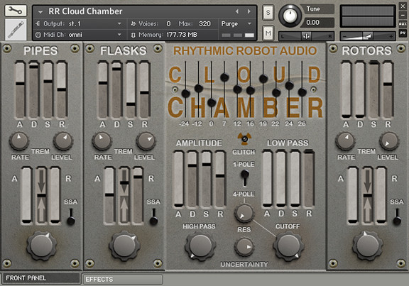 Rhythmic Robot Cloud Chamber
