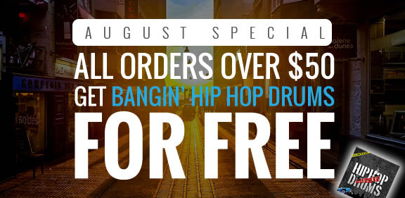 Roqstar Bangin' Hip Hop Drums offer