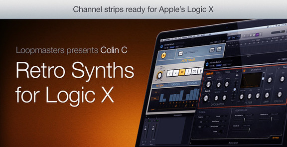 Colin C Retro Synths for Logic X