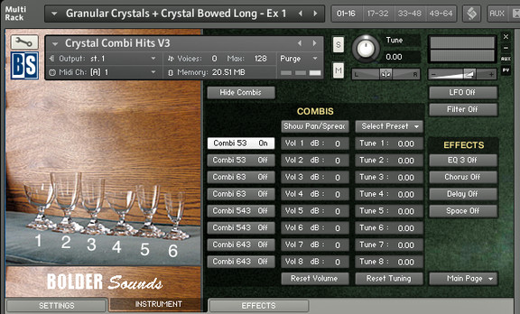 Bolder Sounds Crystal Glasses V3