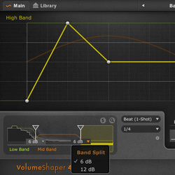 VolumeShaper 4 band split