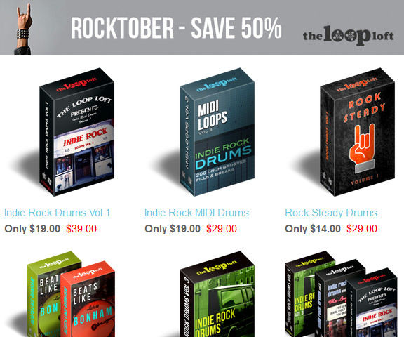 The Loop Loft Rocktober Sale