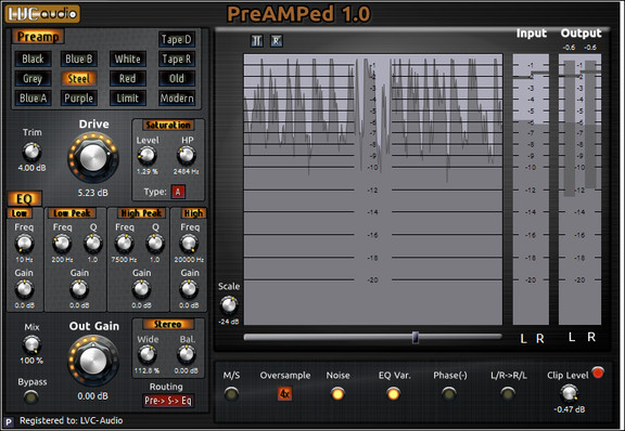 LVC-Audio PreAMPed