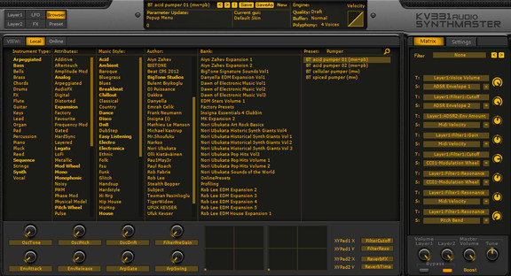 KV331 Audio SynthMaster