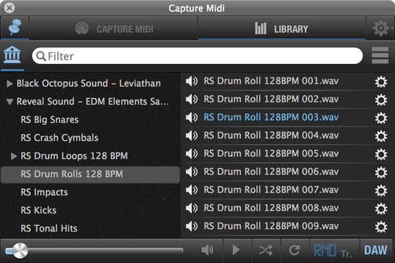 AudioCR Capture Midi