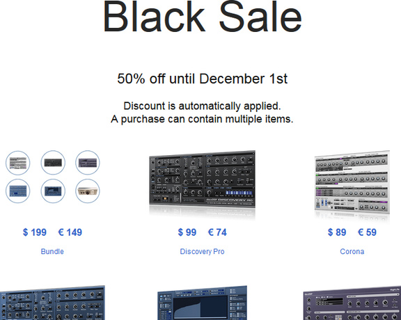 discoDSP Black Sale
