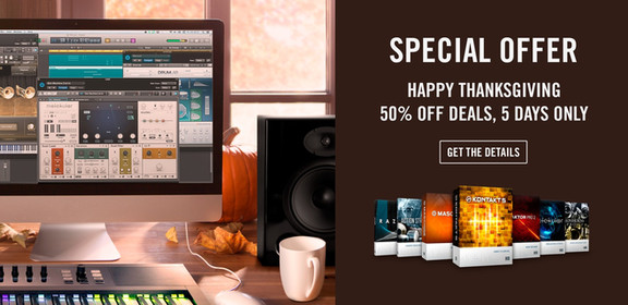 Native Instruments Thanksgiving Sale