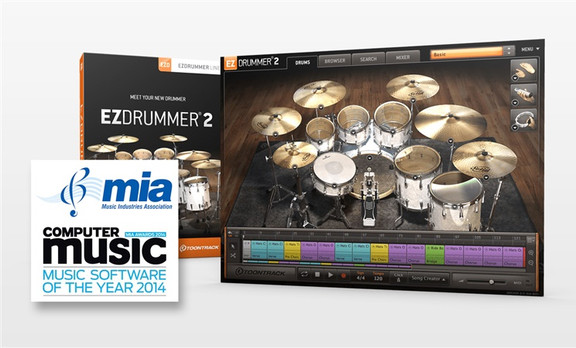 Toontrack EZdrummer 2 Music Software of the Year